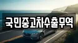 국민중고차수출무역