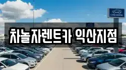차놀자렌트카 익산지점