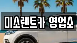 미소렌트카 영업소