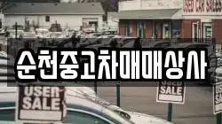 순천중고차매매상사