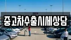 중고차수출시세상담