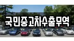 국민중고차수출무역