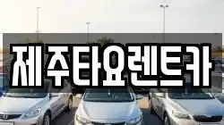 제주타요렌트카