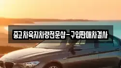 중고차육지차량전문샵-구입판매차결사