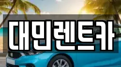 대민렌트카