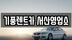 기풍렌트카 서산영업소