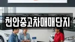 천안중고차매매단지