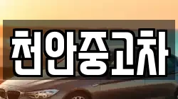 천안중고차