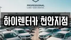 하이렌터카 천안지점