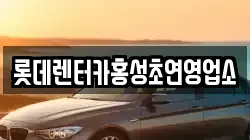 롯데렌터카홍성초연영업소