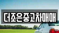 더조은중고차매매