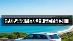 중고차구입판매자동차수출대행화물전문매매