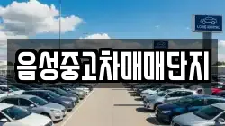 음성중고차매매단지