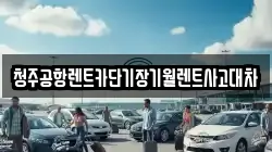 청주공항렌트카단기장기월렌트사고대차
