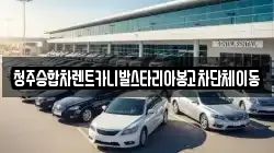 청주승합차렌트카니발스타리아봉고차단체이동