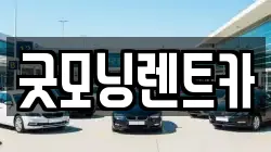 굿모닝렌트카