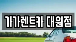 가가렌트카 대원점