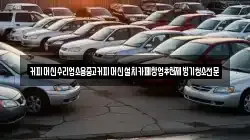 커피머신수리업소용중고커피머신설치카페창업추천제빙기청소전문