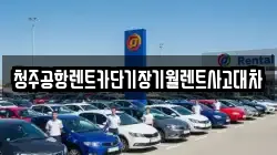 청주공항렌트카단기장기월렌트사고대차