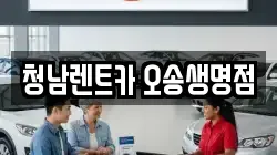 청남렌트카 오송생명점