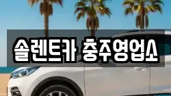 솔렌트카 충주영업소