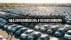 수출중고차수입차매입사고차노후경유차법인차매입센타