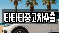 타타타중고차수출