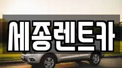 세종렌트카
