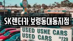 SK렌터카 보령동대동지점
