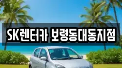 SK렌터카 보령동대동지점