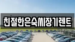 친절한은숙씨장기렌트