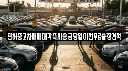 관허중고차매매매각즉시송금당일이전무료출장견적