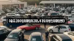 수출중고차수입차매입사고차노후경유차법인차매입센타