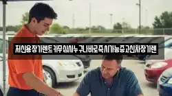 저신용장기렌트카무심사누구나바로즉시가능중고신차장기렌