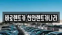 바로렌트카 천안렌트카나라