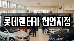 롯데렌터카 천안지점