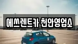 에쓰렌트카 천안영업소