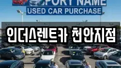 인더스렌트카 천안지점