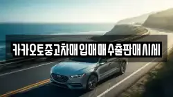 카카오토중고차매입매매수출판매시세