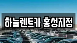 하늘렌트카 홍성지점