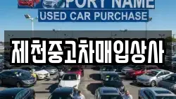 제천중고차매입상사