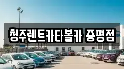 청주렌트카타볼카 증평점