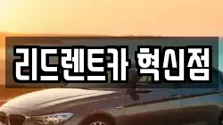 리드렌트카 혁신점