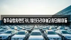 청주승합차렌트카니발스타리아봉고차단체이동