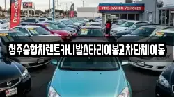 청주승합차렌트카니발스타리아봉고차단체이동