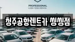 청주공항렌트카 씽씽점