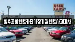 청주공항렌트카단기장기월렌트사고대차