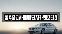 청주중고차매매단지카맨모터스
