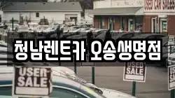청남렌트카 오송생명점