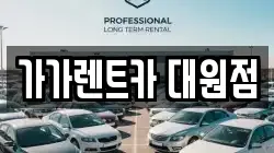 가가렌트카 대원점